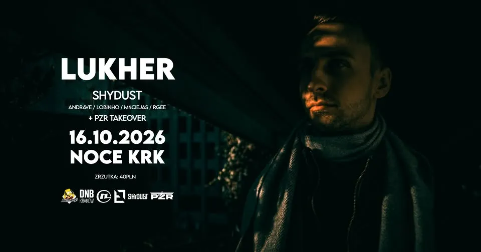 AleDramy! #11 – w/Lukher, Shydust & PZR – Noce KRK – DnB & Riddim