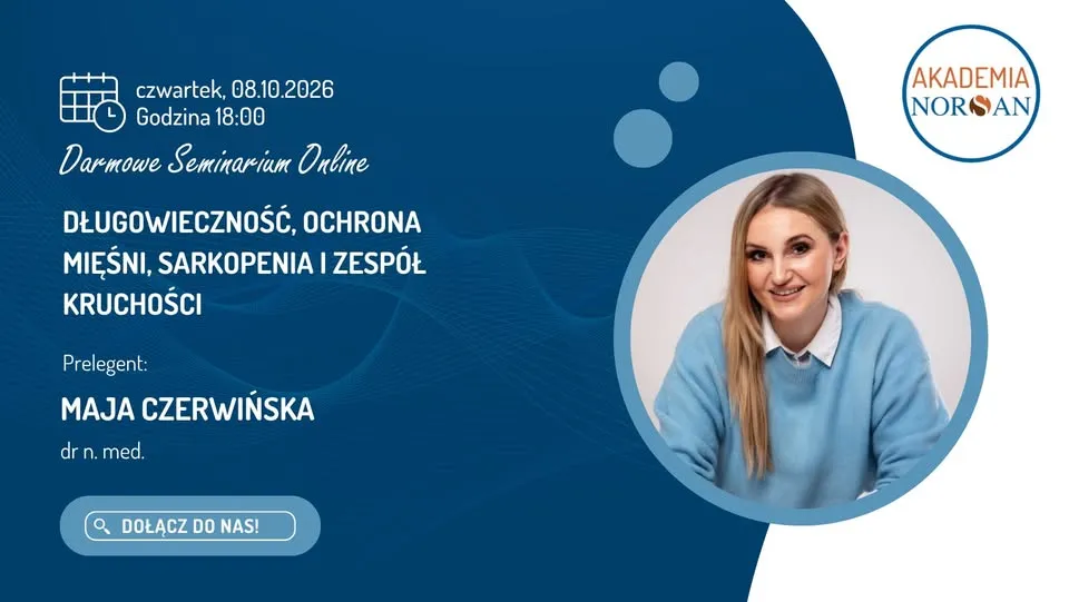 Długowieczność, ochrona mięśni, sarkopenia i zespół kruchości