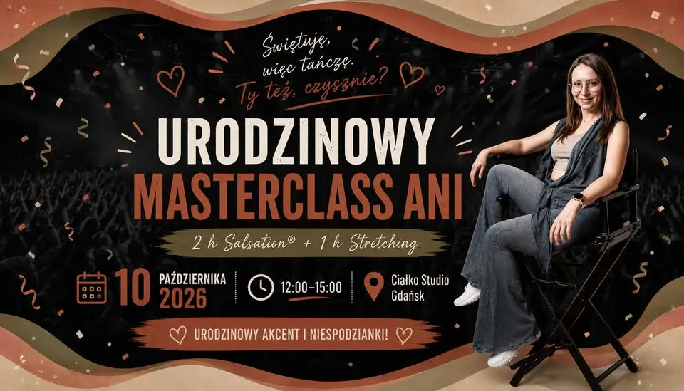 Świętuję, więc tańczę. Ty też, czysznie? 😎💃