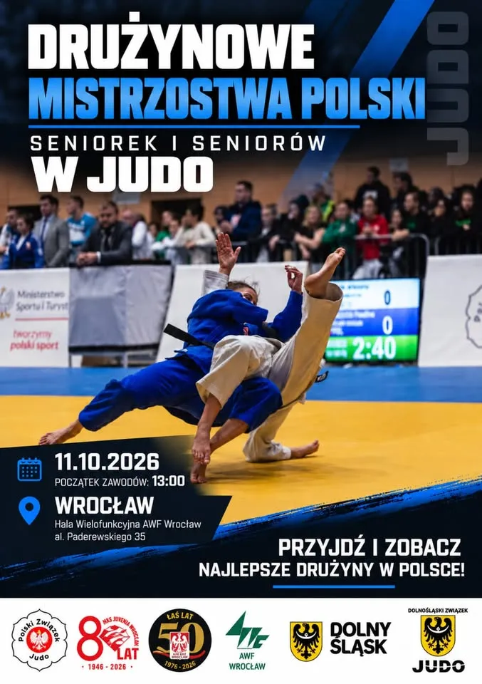 Drużynowe Mistrzostwa Polski Seniorek i Seniorów w Judo
