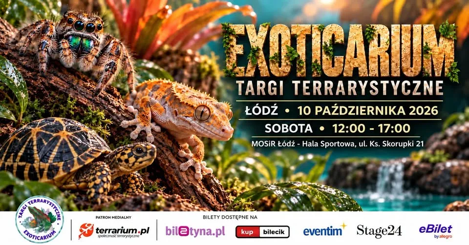 Targi Terrarystyczne Exoticarium – Łódź