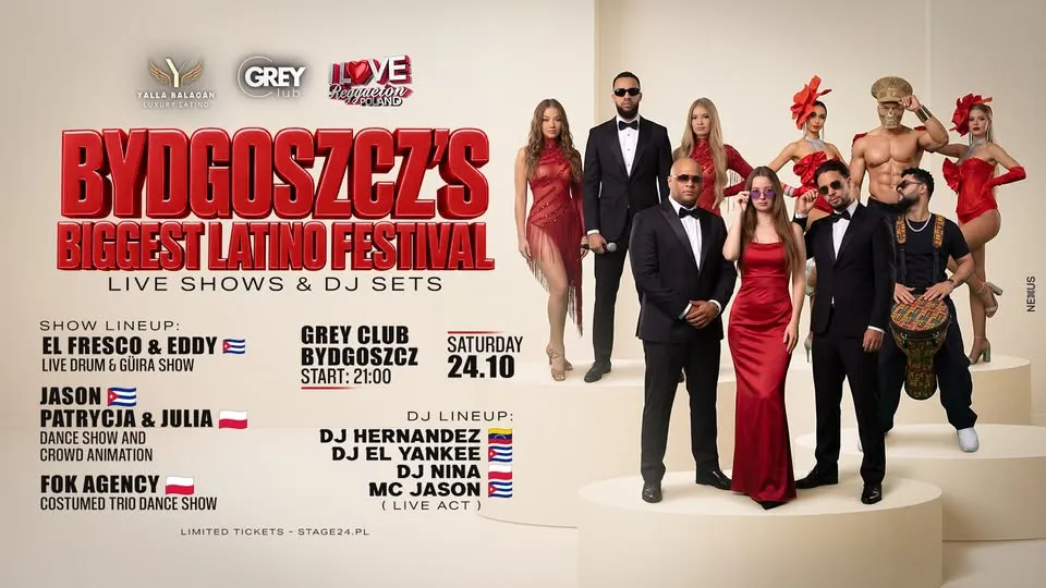 BYDGOSZCZ’S BIGGEST LATINO FESTIVAL