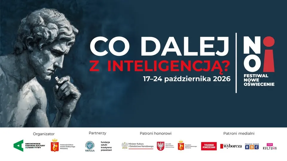 Festiwal Nowe Oświecenie 2026 | Co dalej z inteligencją?