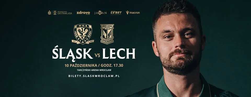 Kup bilety na Śląsk vs. Lech | #ForzaŚląsk