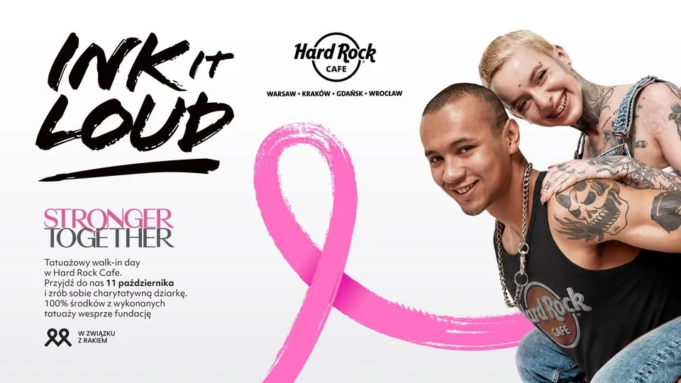 „INK IT LOUD” – CHARYTATYWNY WALK-IN DAY