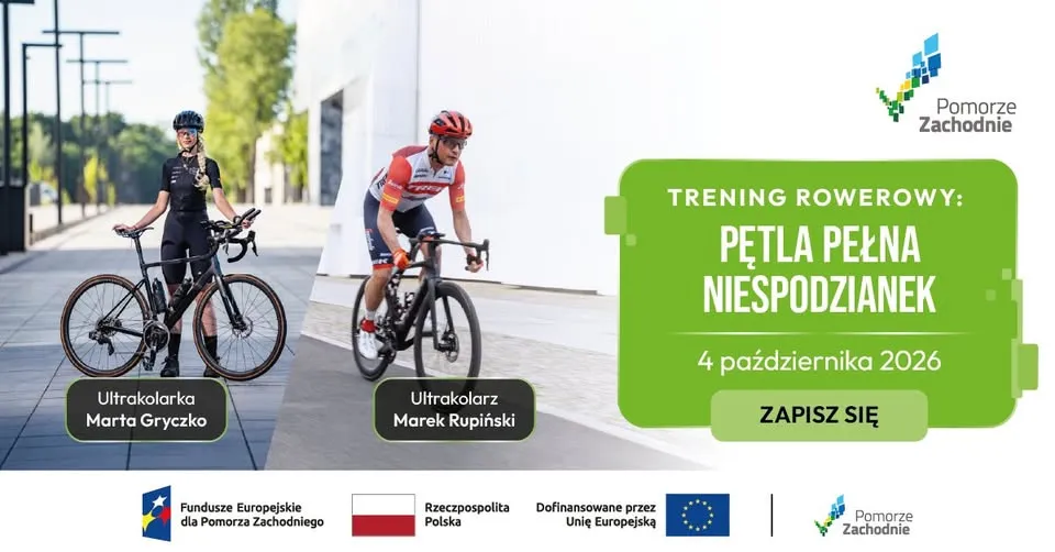 Pętla pełna niespodzianek – trening rowerowy do Nowego Warpna