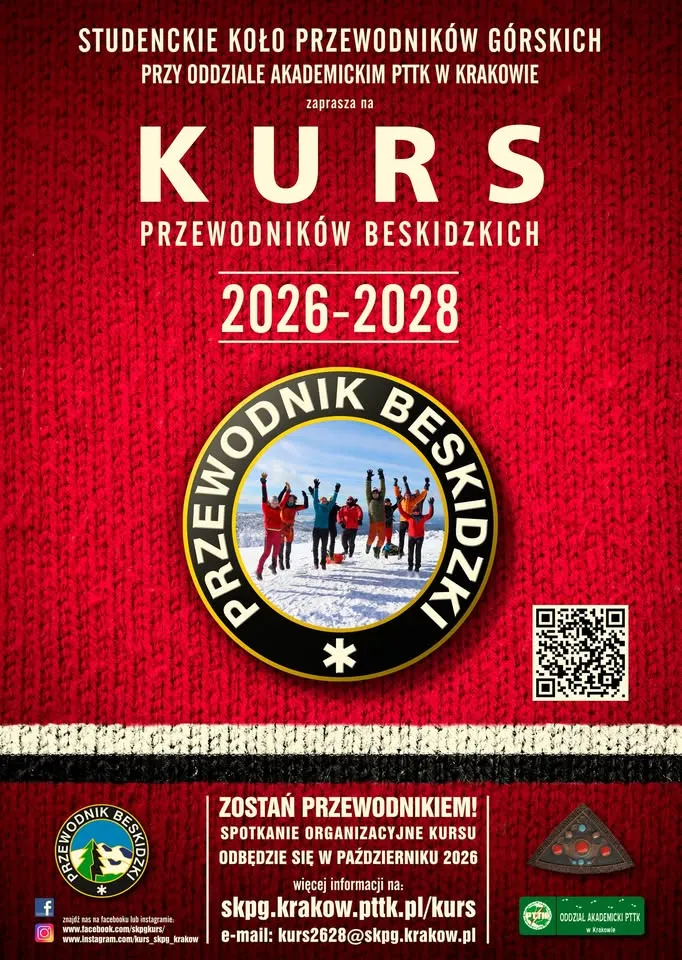 Spotkanie organizacyjne Kursu Przewodników Beskidzkich SKPG Kraków 2026-2028
