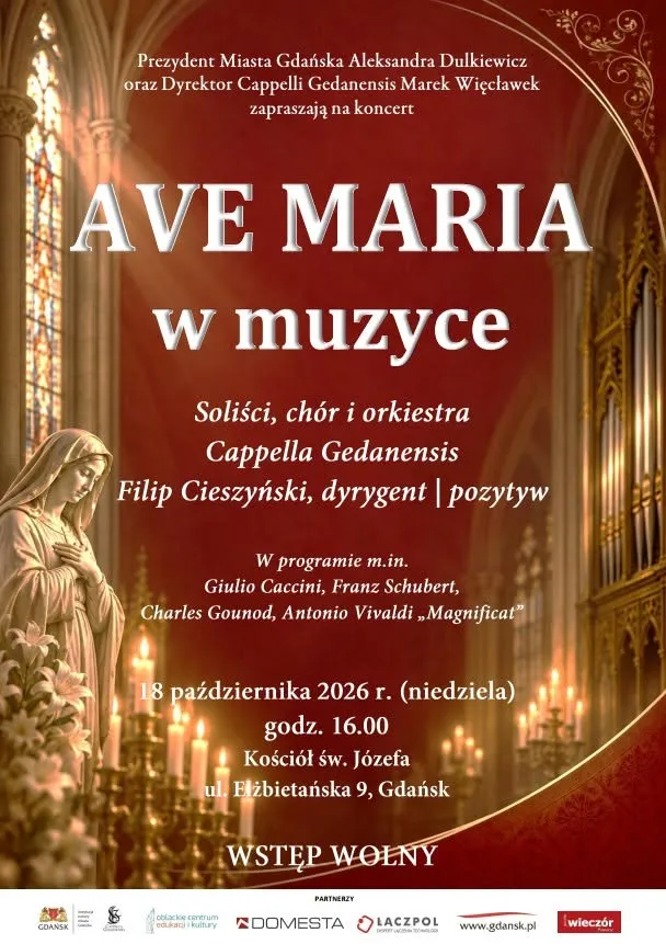 „Ave Maria w muzyce” w wykonaniu Cappelli Gedanensis.
