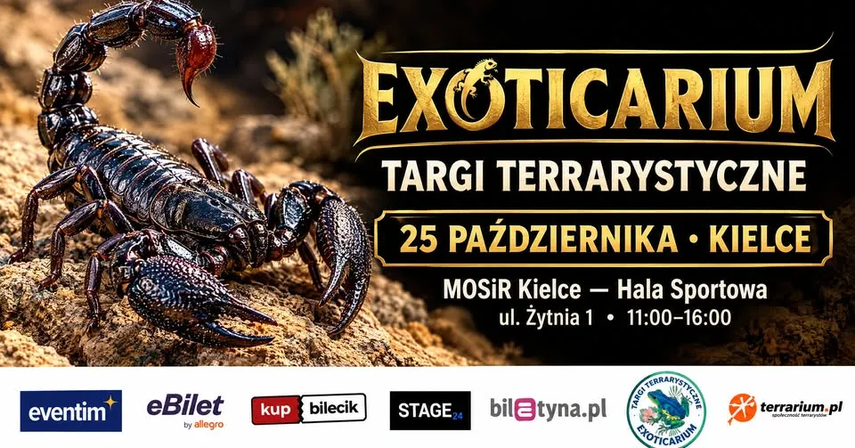 Targi Terrarystyczne Exoticarium – Kielce