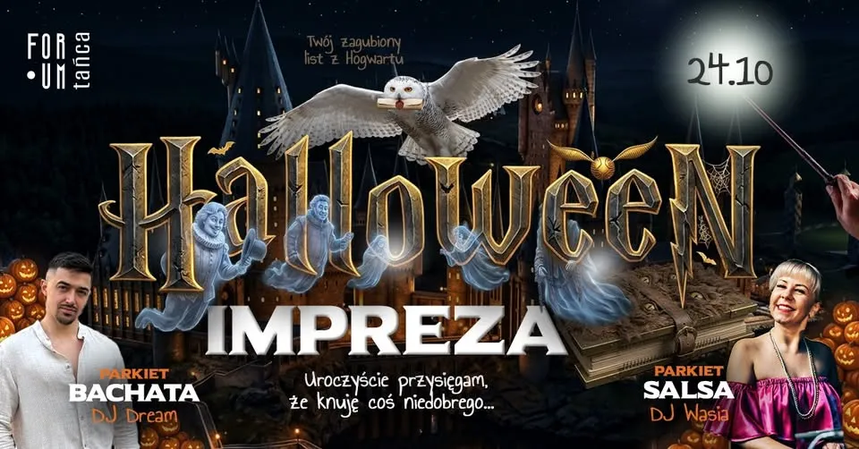 HALLOWEEN PARTY – HOGWARTS EDITION | Bachata & Salsa | 24.10