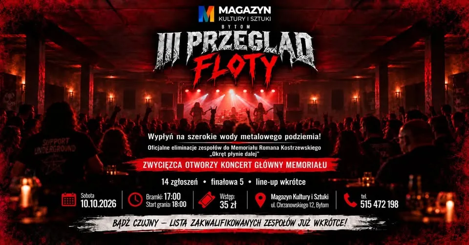 III Przegląd Floty – Wypłyń na szerokie wody metalowego podziemia!