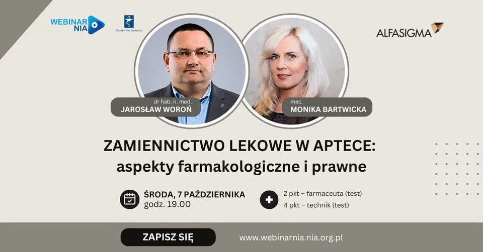 Zamiennictwo lekowe w aptece – aspekty farmakologiczne i prawne