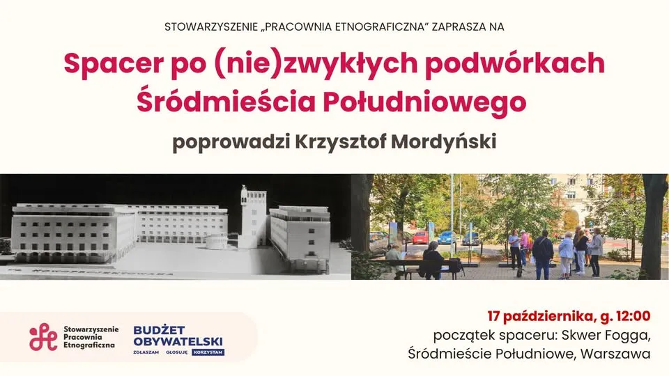 Spacer po (nie)zwykłych podwórkach Śródmieścia Południowego
