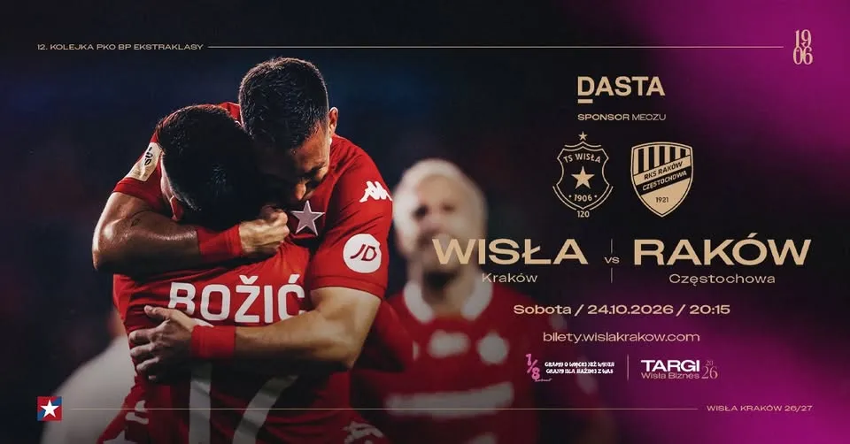 🔵⚪🔴 WISŁA KRAKÓW – RAKÓW CZĘSTOCHOWA | 12. KOLEJKA PKO BP EKSTRAKLASY