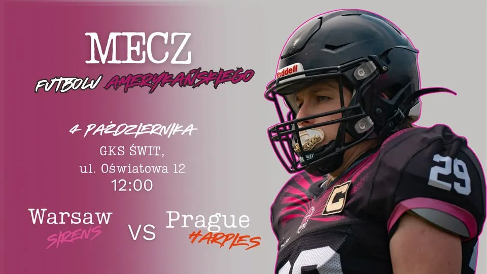 Mecz Warsaw Sirens vs Prague Harpies 🇵🇱⚔️🇨🇿