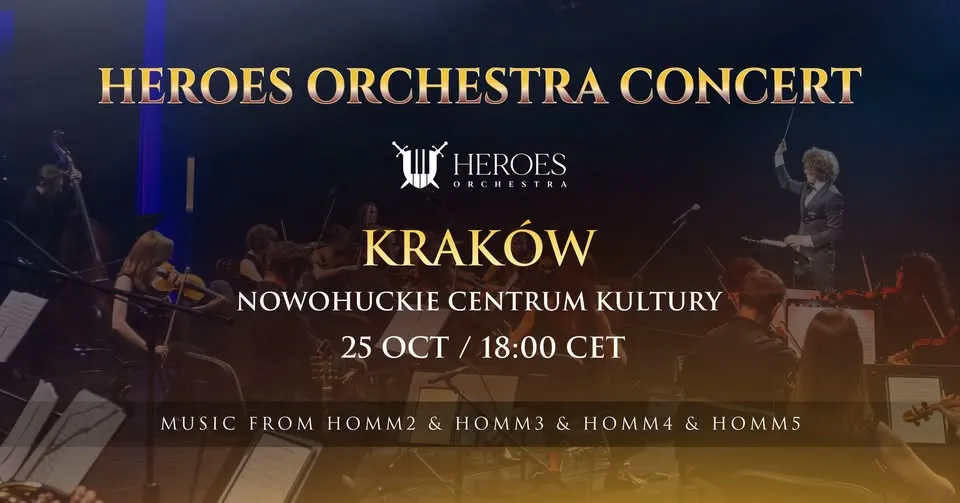 HALO KRAKÓW! KONCERT MUZYKI Z HOMM2 & HOMM3 & HOMM4 & HOMM5