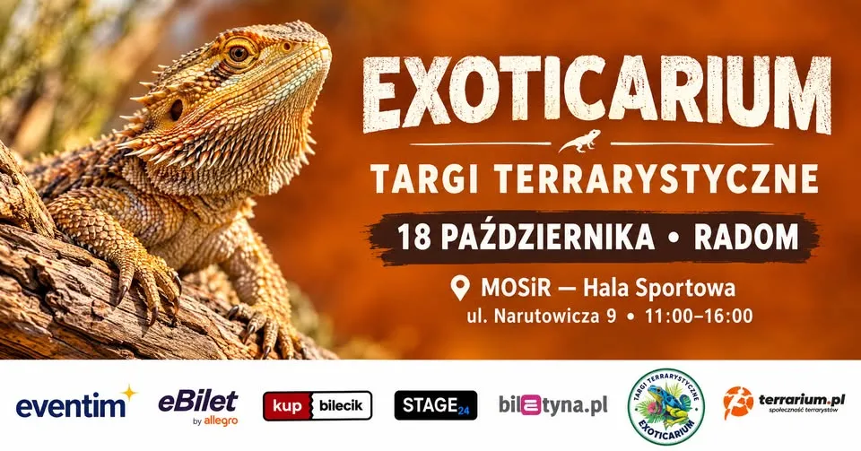 Targi Terrarystyczne Exoticarium – Radom