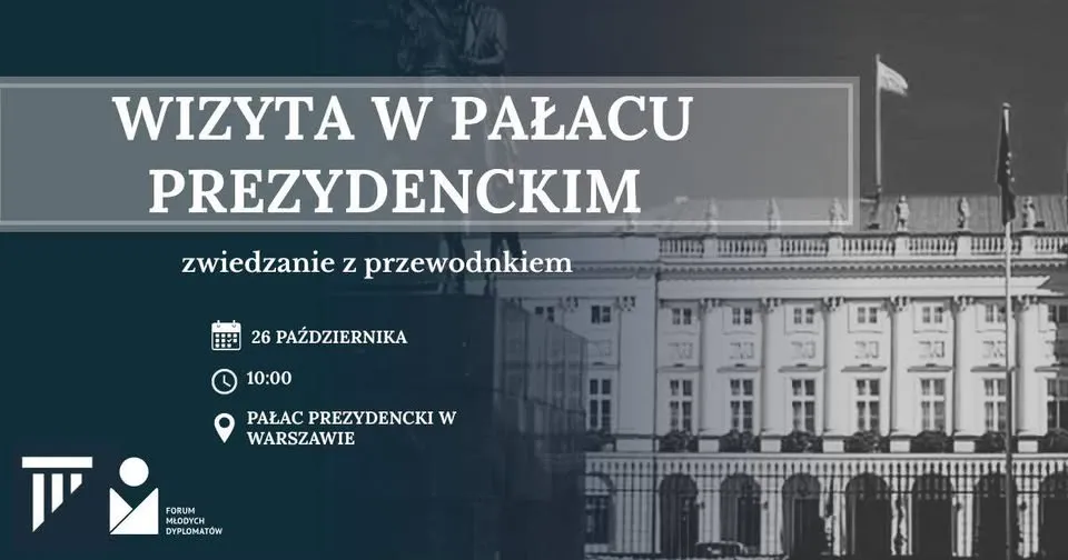Wizyta w Pałacu Prezydenckim – zwiedzanie z przewodnikiem