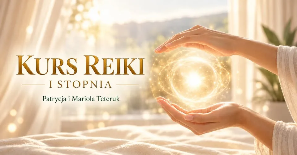 Obudź swoją energię🤲. Kurs Energoterapii I Stopnia. ✨ Reiki ✨ Certyfikat Ukończenia Kursu