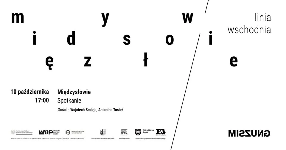 Międzysłowie – spotkanie z Antoniną Tosiek i Wojciechem Śmieją