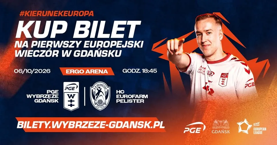 EHF European League: PGE Wybrzeże Gdańsk – HC Eurofarm Pelister