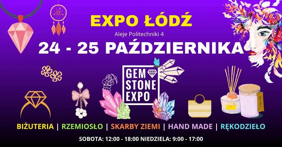 GEMSTONE EXPO 24 – 25 PAŹDZIERNIKA – EXPO ŁÓDŹ