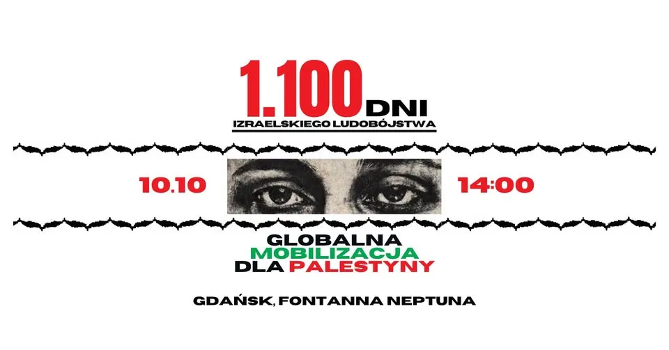 Gdańsk: globalna mobilizacja dla Palestyny