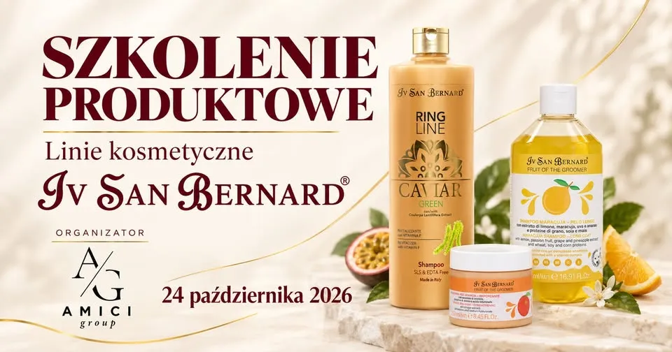 LINIE KOSMETYCZNE IV SAN BERNARD – SZKOLENIE PRODUKTOWE
