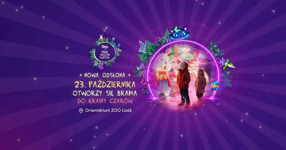 Alicja w Krainie Czarów · Otwarcie Parku Miliona Świateł