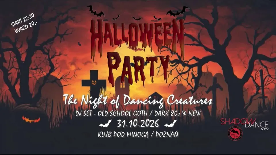 🦇🎃 HALLOWEEN PARTY 🎃🦇 Shadow Dance Party – The Night od Dancing Creatures