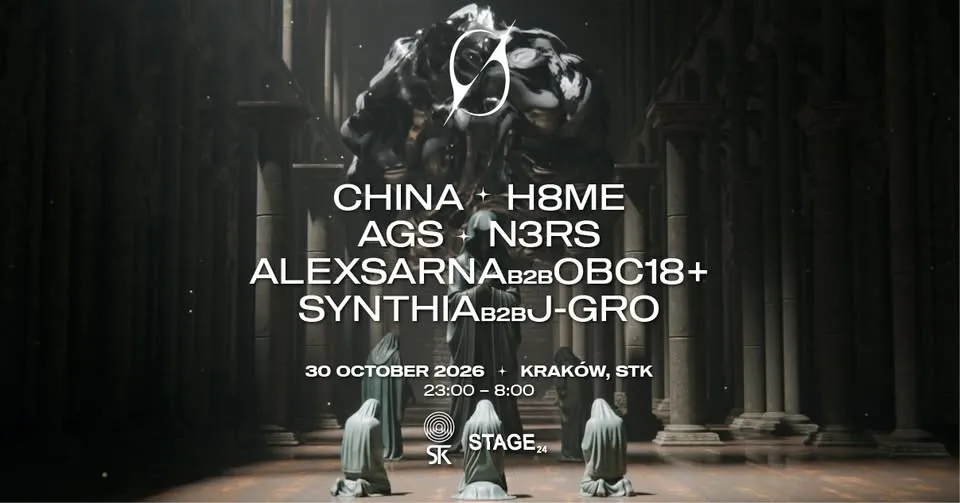 PARANØIA: KRAKÓW ( STK WAREHOUSE ) – 30.10.2026 | H8ME, AGS, N3RS, SYNTHIA, J-GRO, ALEXSARNA, OBC18+
