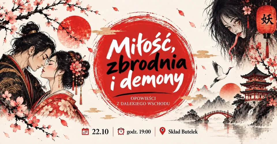 MIŁOŚĆ, ZBRODNIA I DEMONY. Opowieści z Dalekiego Wschodu (WARSZAWA)