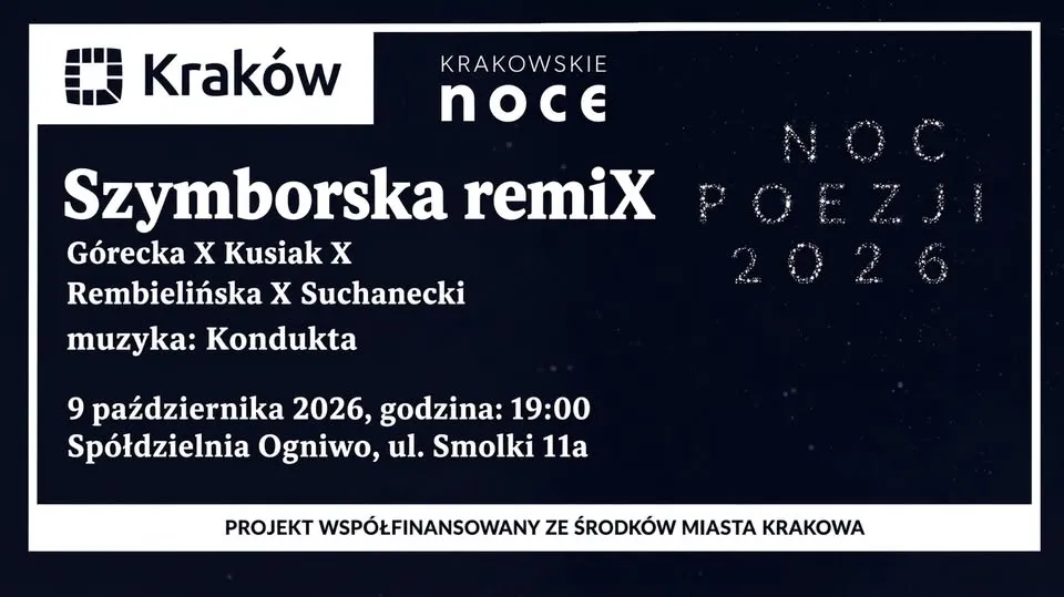 Szymborska remiX Górecka, Kusiak, Rembielińska, Suchanecki