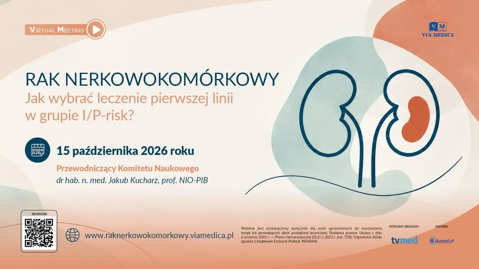 Rak nerkowokomórkowy. Jak wybrać leczenie pierwszej linii w grupie I/P-risk?