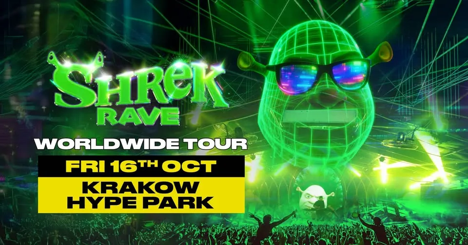 Shrek Rave Is Coming To Krakow!