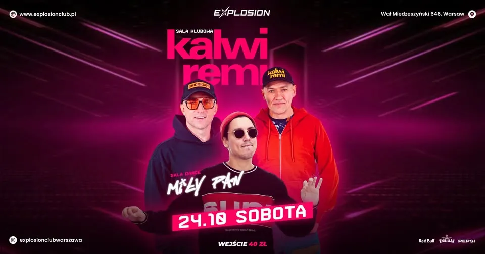 Koncert Miły Pan ☾ Kalwi&Remi