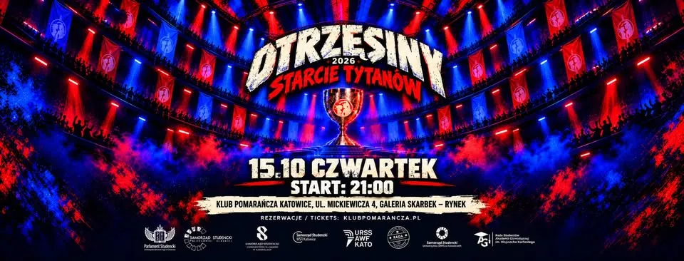 Otrzęsiny 2026: Starcie Tytanów ★ Czw. 15.10