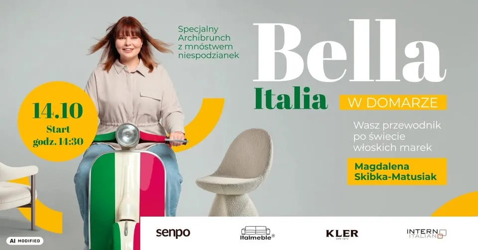 Bella Italia! Archibrunch i Archiwieczór dla architektów