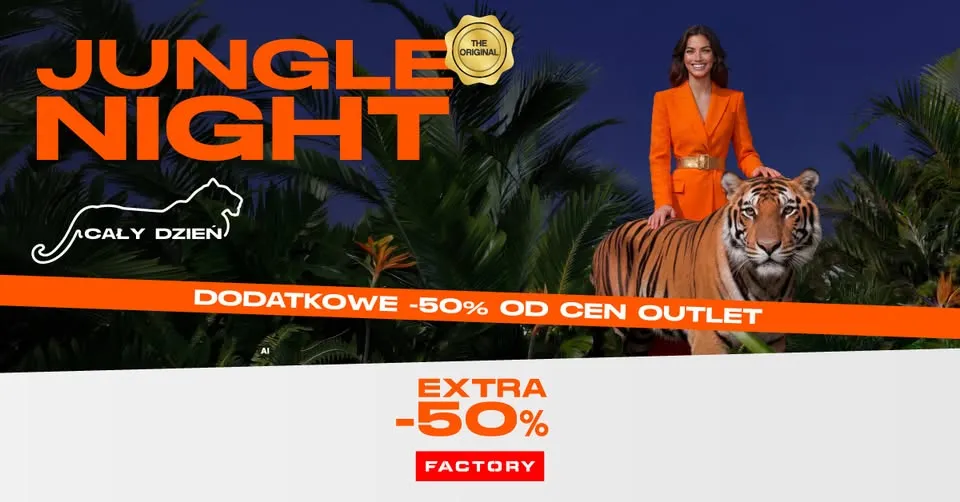 Jungle Night w Factory | Po raz pierwszy cały dzień 🐅