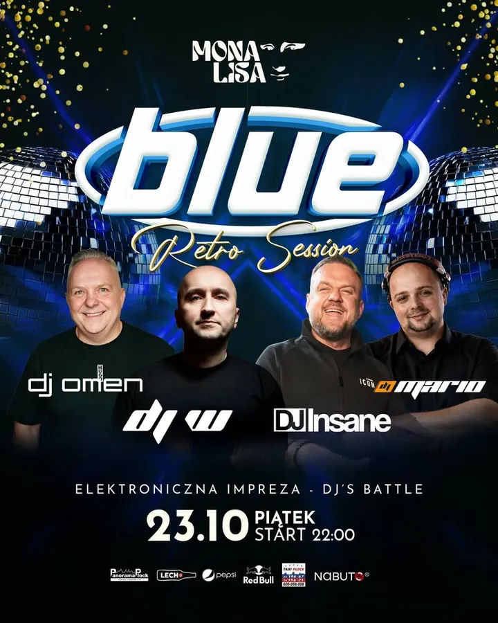 ‼️BLUE RETRO SESSION‼️MONA LISA‼️