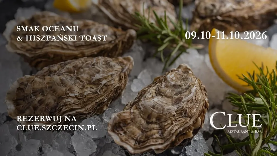 Smak oceanu & hiszpański toast – weekend z ostrygami w Clue! 🥂