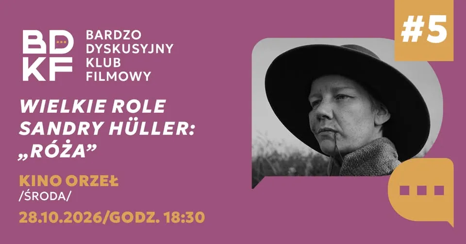 Wielkie role Sandry Hüller: „Róża” – jedyny pokaz w Kinie Orzeł
