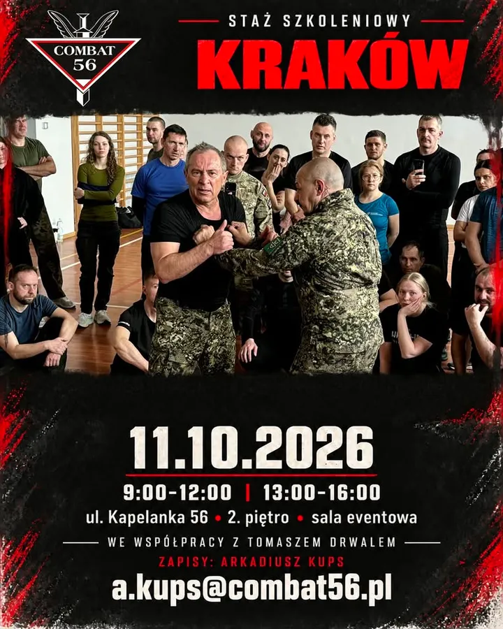 KRAKÓW | STAŻ SZKOLENIOWY COMBAT 56