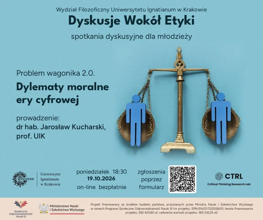 Problem wagonika 2.0. Dylematy moralne ery cyfrowej
