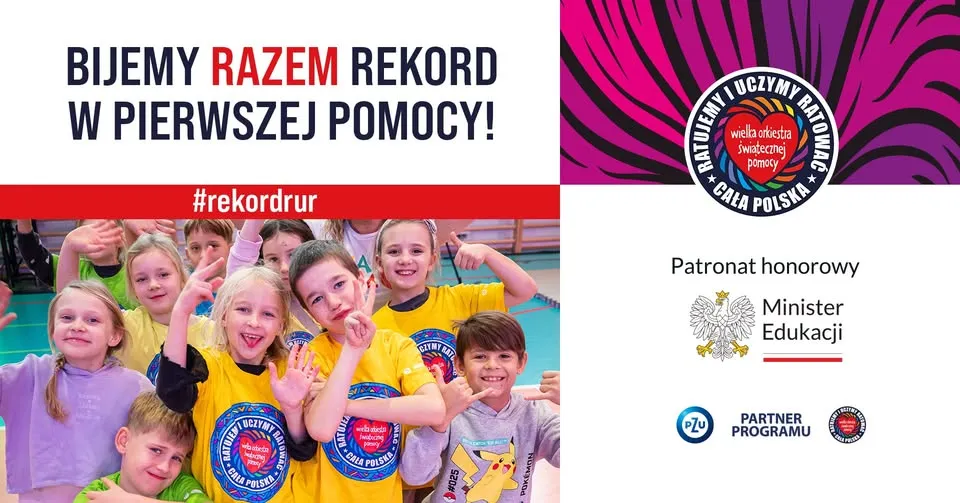 Bijemy razem Rekord w pierwszej pomocy!