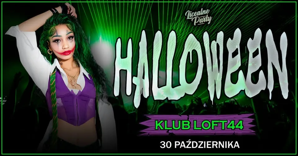 Oficjalne Halloween 🎃 30.10 🪩 Klub LOFT44