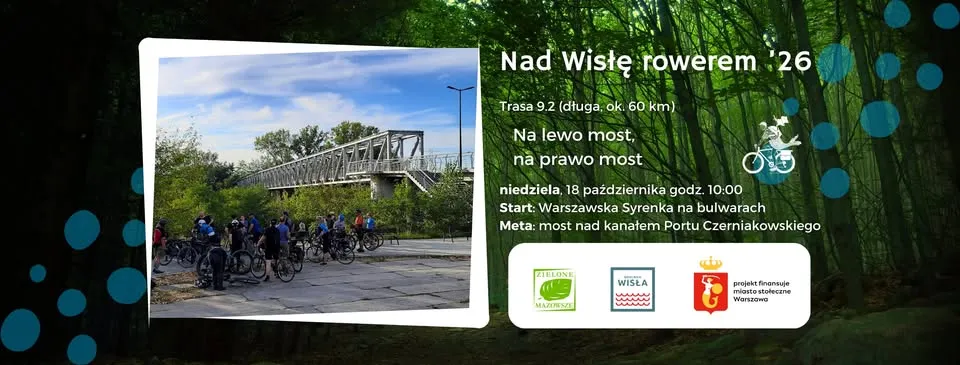 Nad Wisłę Rowerem #9.2 – Na lewo most, na prawo most (powtórka)