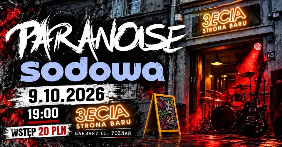 PARANOISE + SODOWA 9.10.2026