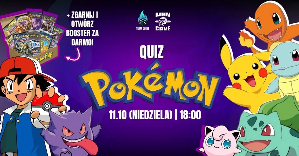 Pokémon Quiz Night & OTWIERANIE BOOSTERÓW! 🔥😈