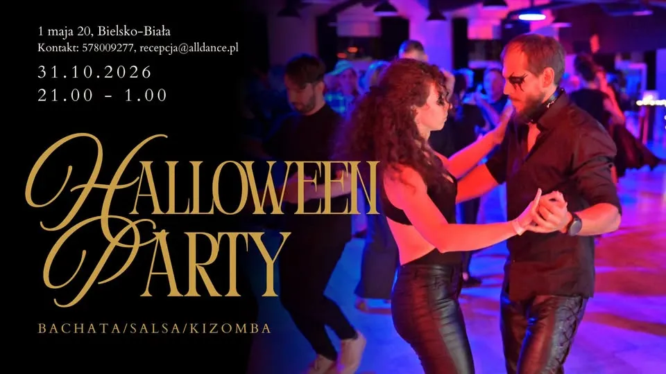 HALLOWEEN DANCE PARTY – PRAKTIS BACHATA/SALSA/KIZOMBA W ALLDANCE
